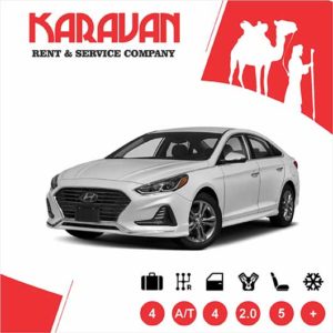 Hyundai Sonata (2019) / Medium class rent a car Baku