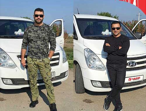 The Car Rental Company Karavan Rent A Car In Baku, Together With Eminent And Titled Athletes In The Person Of Eldar Mammadov (five-time World Champion) And Bayram Aliyev (three-time World Champion), Took Part In An Action Dedicated To Supporting The Armed Forces Of The Republic Of Azerbaijan This Weekend. Our Company Provided A Roomy And Comfortable Minivan H1, And Also Provided Financial Assistance In The Implementation Of The Specified Trip. We Also Call On You To Join The Subsequent Trips And Support Our Valiant And Brave Soldiers Who Are Participating In The Liberation Of Territories Occupied By External Invaders.