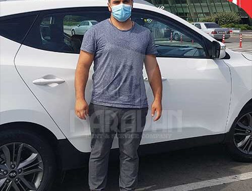 A Guest From Switzerland Jafarov Sevindik Appreciated The High Level Of Sanitary And Hygienic Safety In The Car Provided By The Caravan Company. After Returning The Car, The Guest Thanked The Staff And Promised To Reapply In The Near Future.