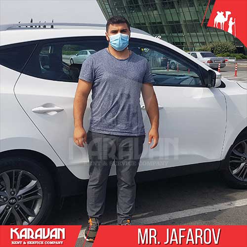 A guest from Switzerland Jafarov Sevindik appreciated the high level of sanitary and hygienic safety in the car provided by the Caravan company. After returning the car, the guest thanked the staff and promised to reapply in the near future.