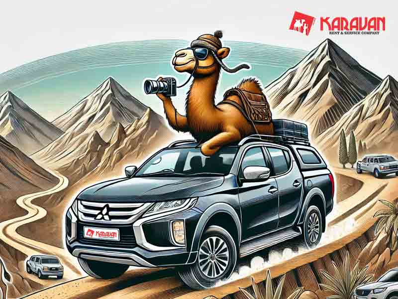 Rent a Mitsubishi L200 pickup truck in Baku