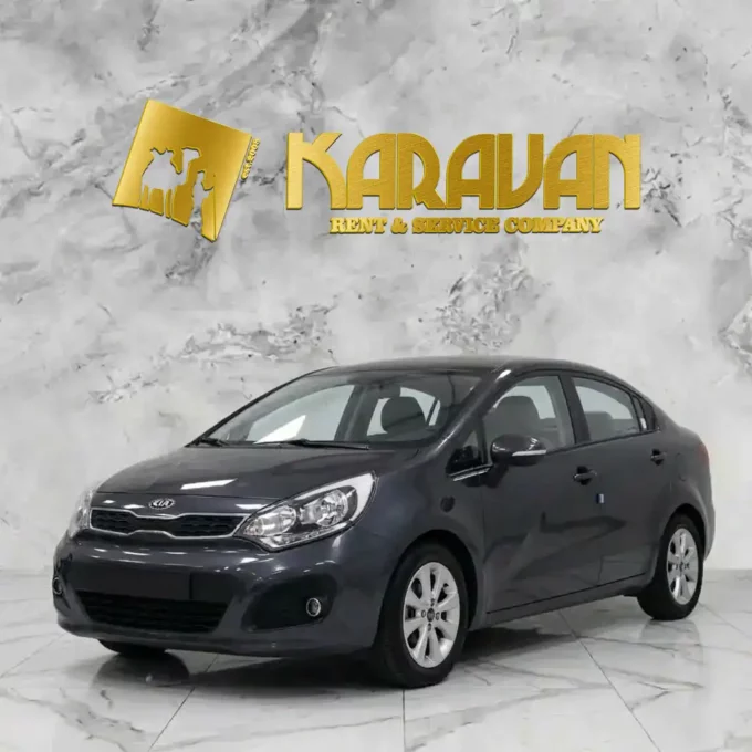 Kia Rio 2015 Sedan For Rent In Baku — Karavan Rent A Car