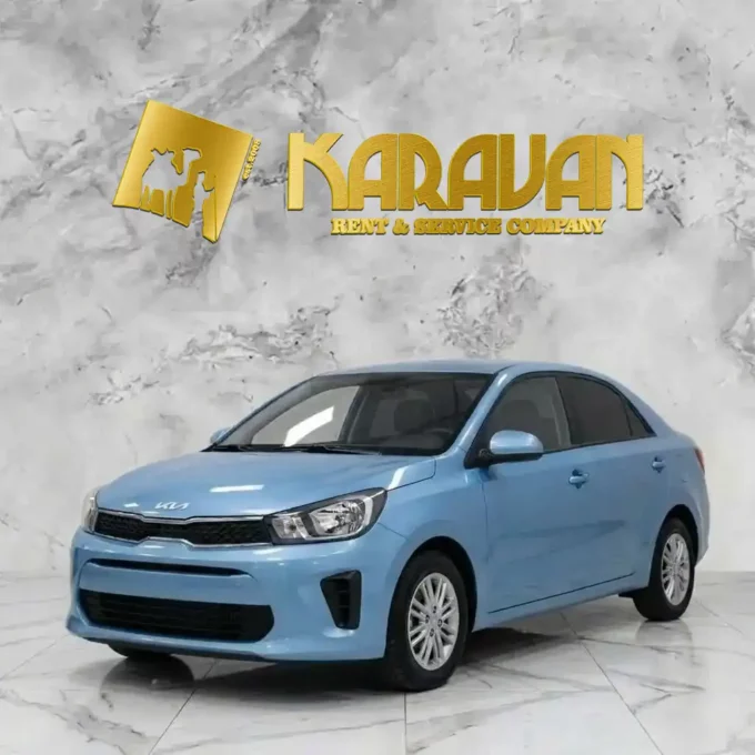 Kia Pegas 2024 Sedan For Rent In Baku — Karavan Rent A Car