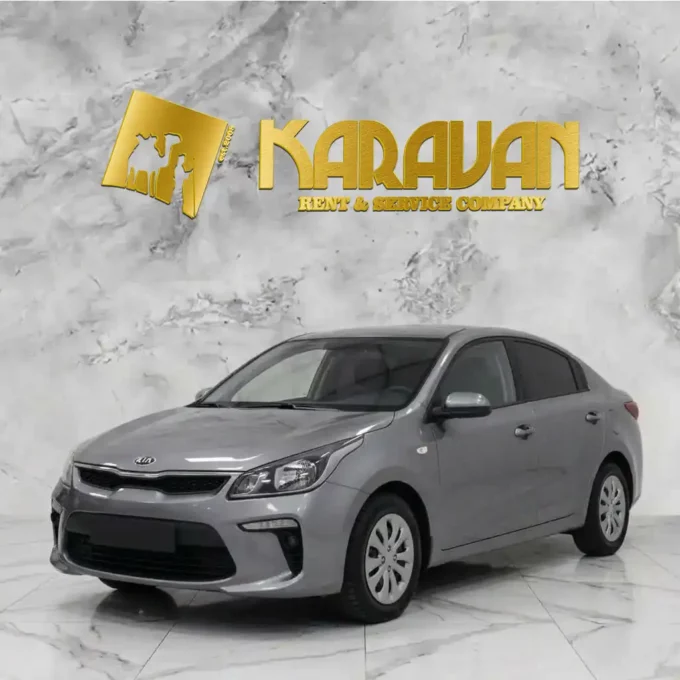 Kia Rio 2019 Sedan For Rent In Baku — Karavan Rent A Car