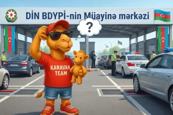 Avtomobil Texniki Baxışı Məkanları, Vehicle Inspection Locations, Места проведения техосмотра автомобиля
