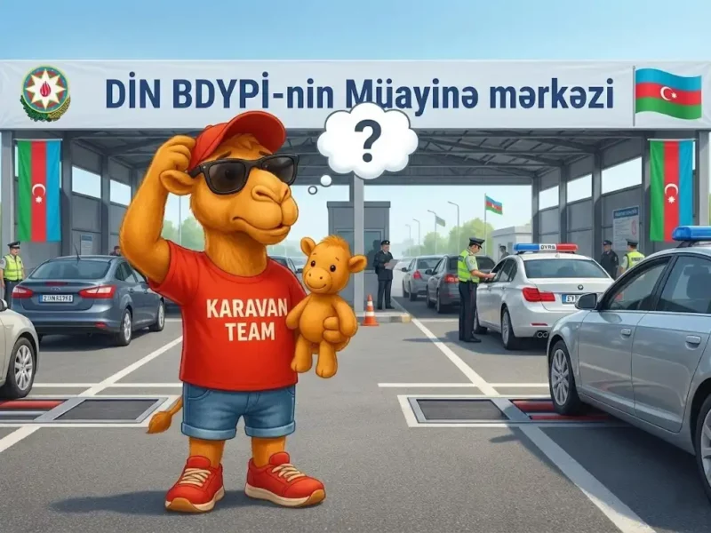Texniki Baxışdan Keçirilmə Məntəqələri, Vehicle Inspection Points, Пункты прохождения техосмотра