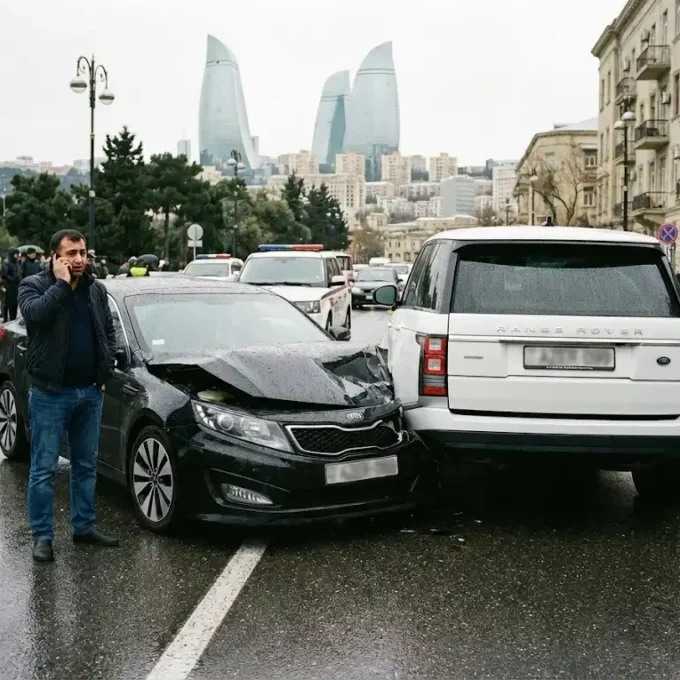 Я попал в аварию в Баку — вот что нужно делать по закону, I Had An Accident In Baku — What To Do According To The Law, Bakıda Qəzaya Düşdüm — Qanuna Görə Nə Etmək Lazımdır