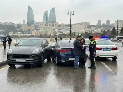 Правила поведения при аварии в Баку, Rules Of Conduct After An Accident In Baku, Bakıda Qəza Zamanı Davranış Qaydaları