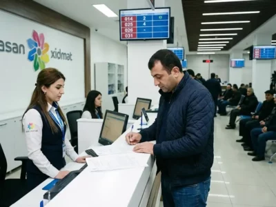 Как зарегистрироваться в Баку через Asan Xidmət, How To Register In Baku Via Asan Xidmət, Asan Xidmət Vasitəsilə Bakıda Qeydiyyat Necə Etmək Olar