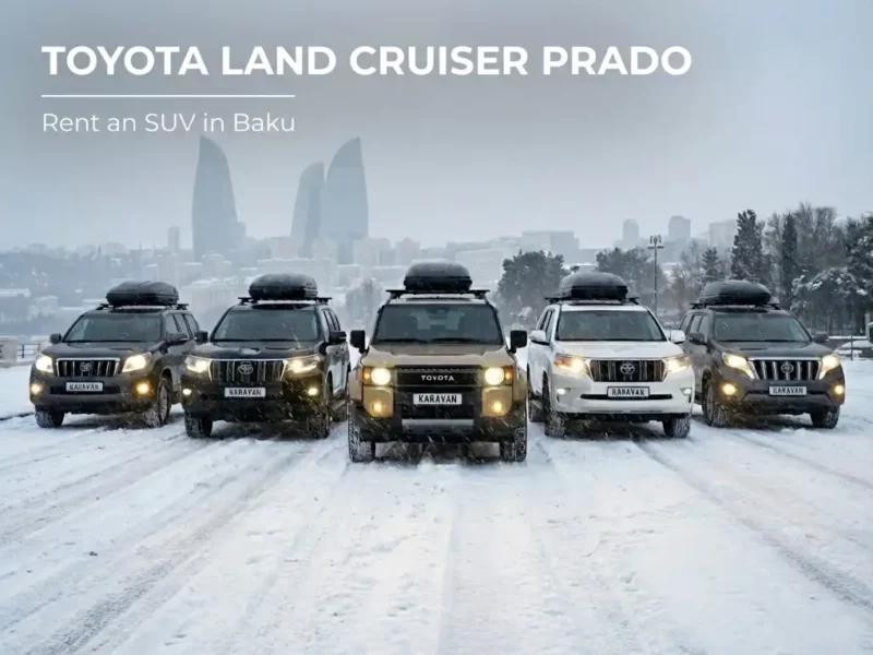 Аренда внедорожника в Баку Toyota Land Cruiser Prado, SUV Rental In Baku Toyota Land Cruiser Prado, Bakıda Toyota Land Cruiser Prado SUV Icarəsi