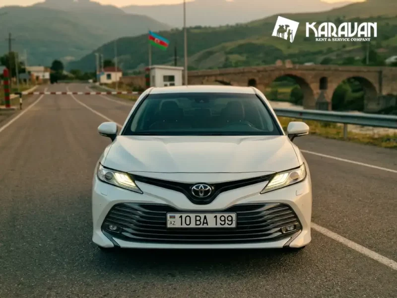 Red Bridge Border Crossing Between Azerbaijan And Georgia — Rental Cars From Baku Cannot Cross