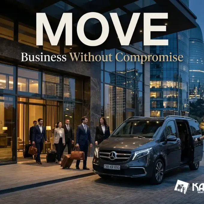 Minivan In Baku: 6–8 Seats For Family And Groups From 69 AZN Per Day