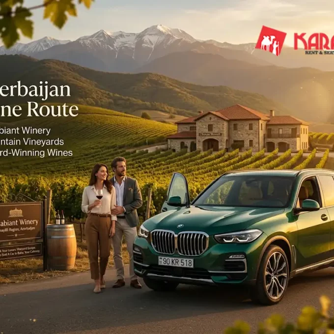 Azerbaijan Wine Tour Vineyards, Ismayilli Winery Visit, Shamakhi Wine Tourism, Chabiant Winery Azerbaijan, Azerbaijan Wine Route Rental Car