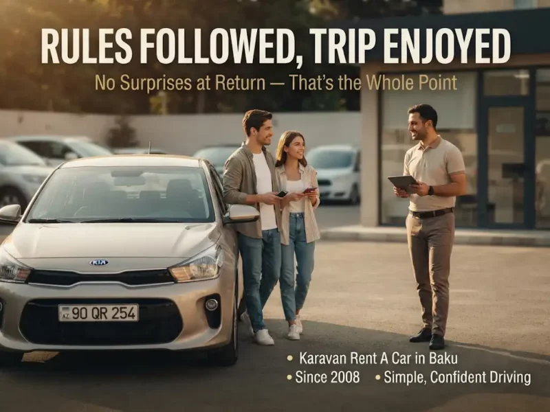 News: Karavan Rent A Car In Baku Explains Why You Shouldn't Take Cues From Other Drivers In Baku