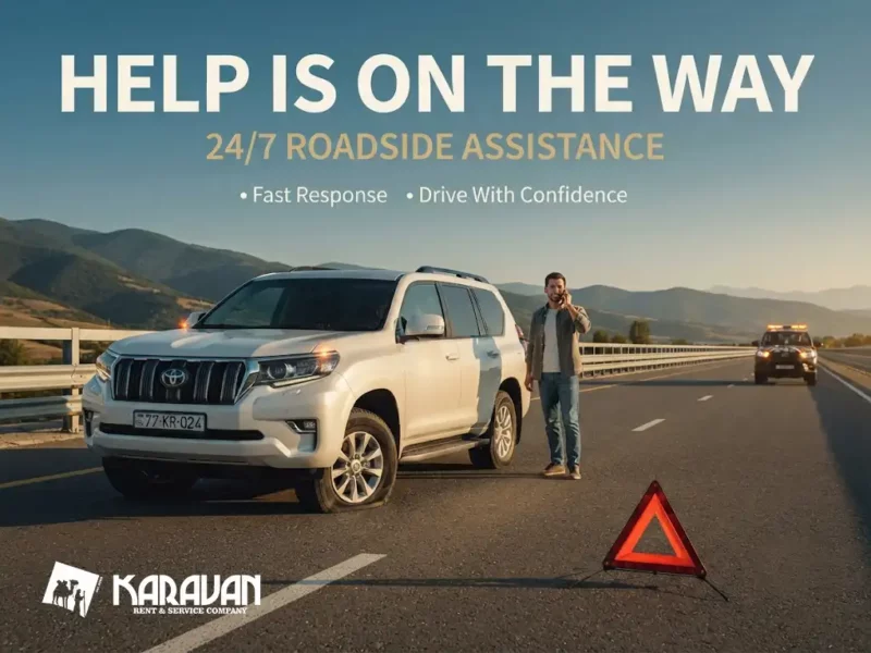 Your Rental Car Breaks Down: Repair Or A Free Replacement From Karavan Rent A Car In Baku