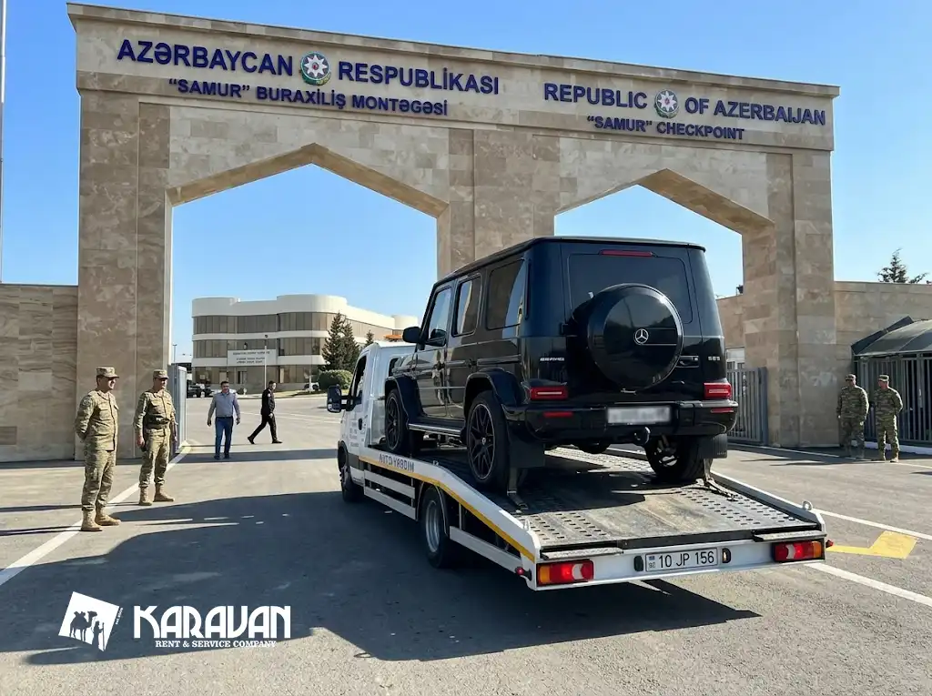 You can't drive into Azerbaijan from a neighboring country &mdash; which means your mobility inside the country depends entirely on what you rent once you land.