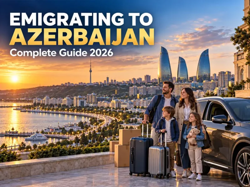 A Complete Guide To Relocating To Azerbaijan: Residence Permits And Registration, Real Central Baku Rents, Utilities, Food, Fuel, Kindergartens, Taxis And Car Rental. Real 2026 Figures In Manat And Dollars.