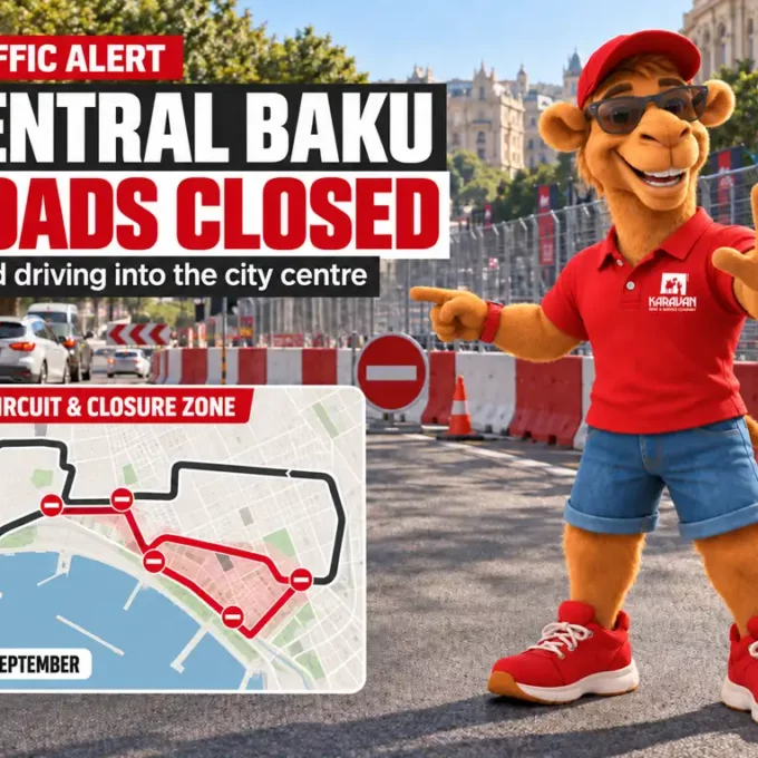 Formula 1 In Baku 2026: Which Roads Are Closed And How To Collect A Rental Car In The Centre