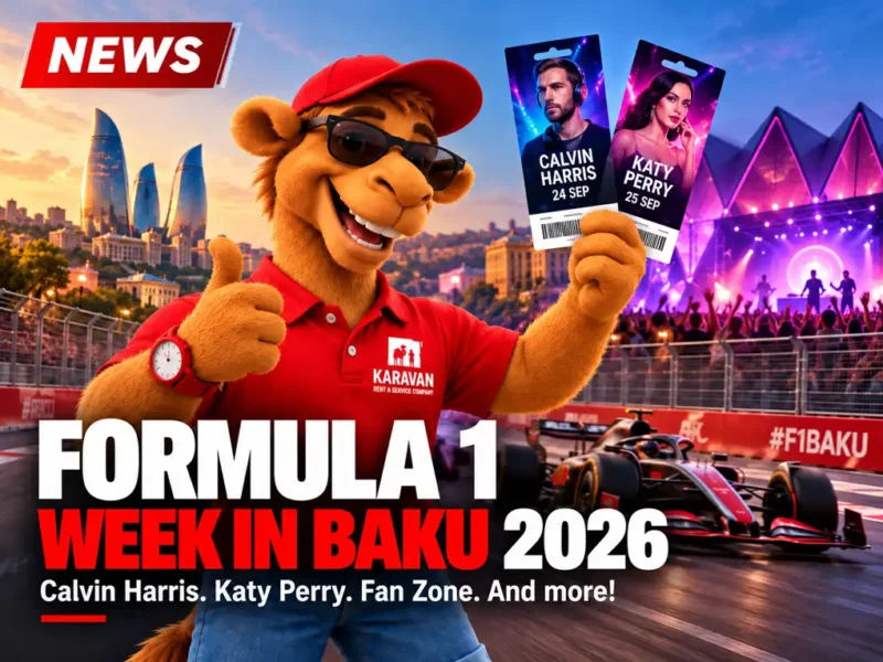 Formula 1 Week In Baku Guide: Concerts, Fan Zone, Road Closures