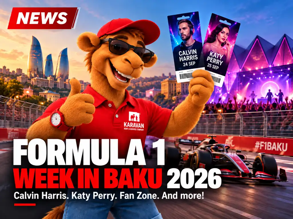 Formula 1 Week in Baku Guide: Concerts, Fan Zone, Road Closures