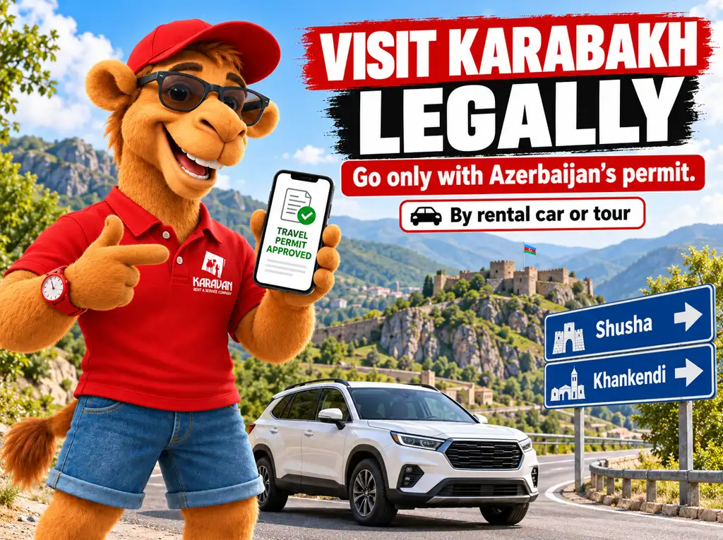 Can you enter Azerbaijan after visiting Armenia? Armenian stamps aren't a problem &mdash; the only real risk is visiting Karabakh without Baku's permission. Official rules, the foreign ministry blacklist, how to get off it and how to visit Karabakh legally.