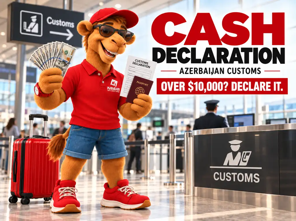 Azerbaijan Customs Cash Declaration Rules for Tourists