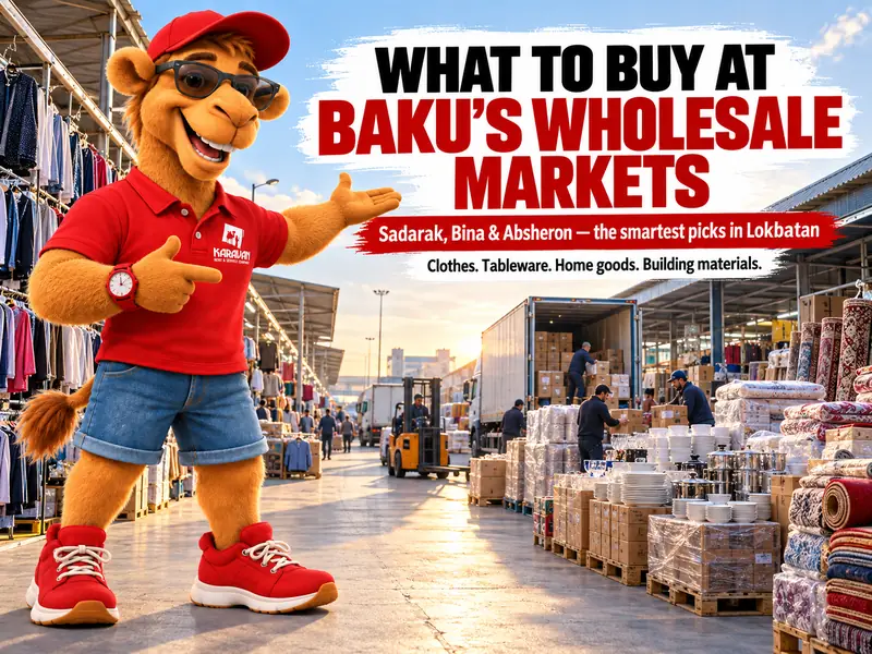 From Socks to Cement: Karavan Publishes an Honest Guide to the Sadarak, Bina and Absheron Markets