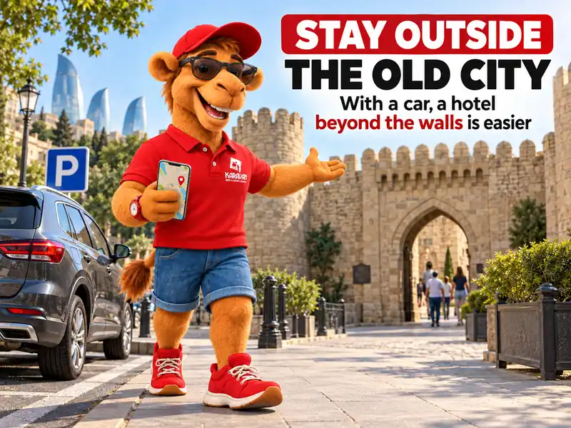 Where to Stay in Baku with a Car: Areas and Hotel Parking