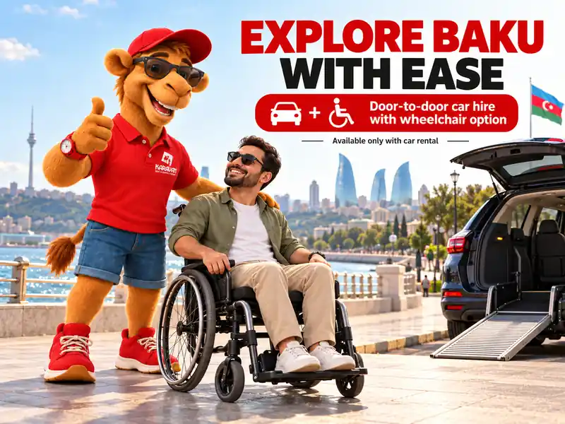 Wheelchair Hire for Tourists in Baku – Karavan Rent A Car in Baku