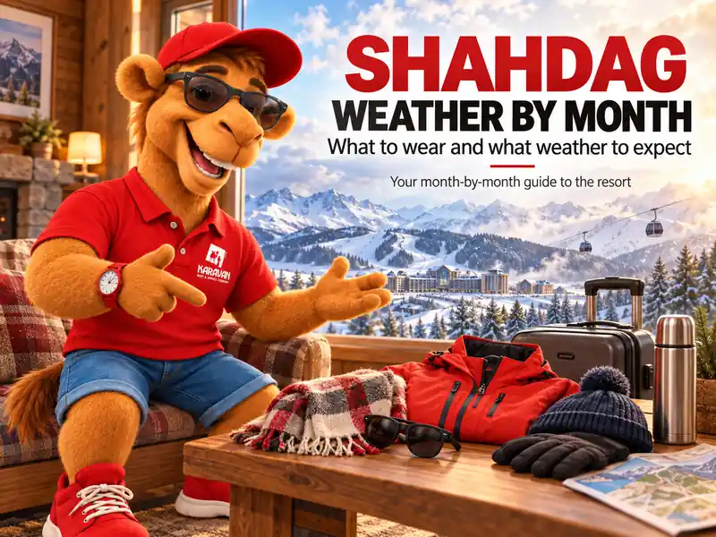 Shahdag Snowfall and Winter Weather – Karavan Rent A Car in Baku