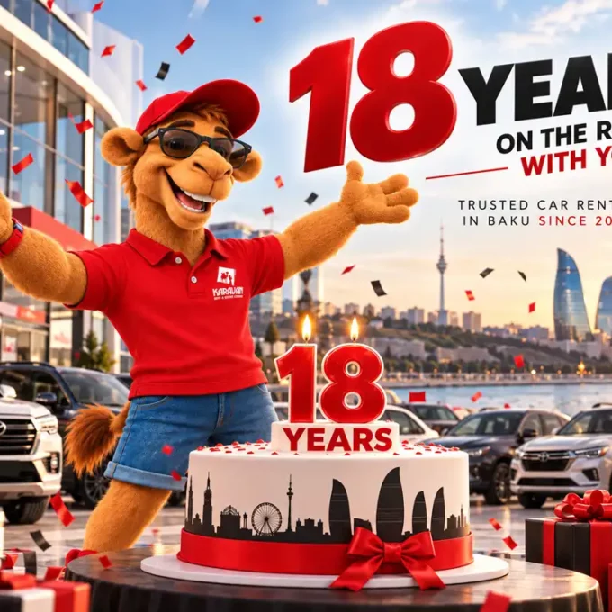 Car Rental In Baku Since 2008: 18 Years Of Karavan Rent A Car In Baku
