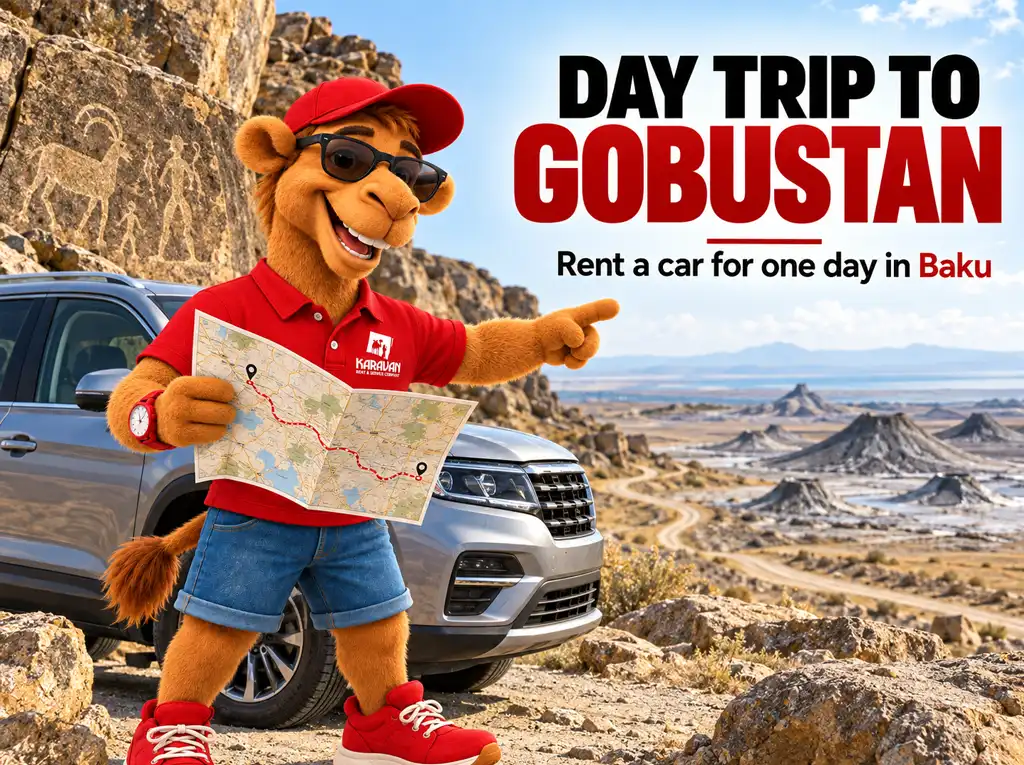 Car rental in Baku for a day: at Karavan you can rent a car from one day at the regular rate, with unlimited mileage and delivery to the airport or hotel.