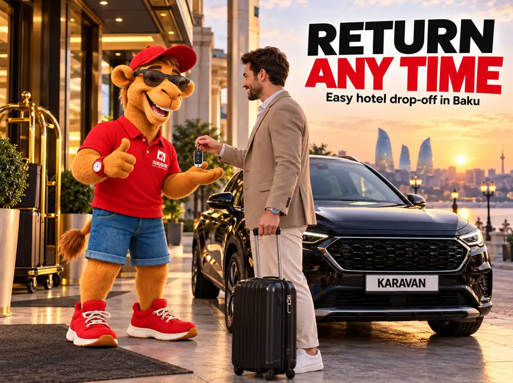 24/7 Car Rental in Baku &mdash; Karavan Rent A Car