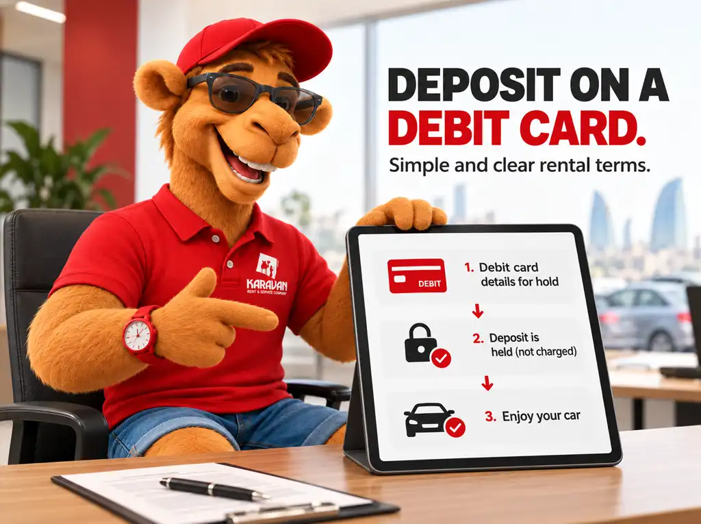 Car Rental in Baku Without a Credit Card — Karavan