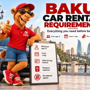 Car Rental In Baku: All Terms And Requirements 2026 &mdash; From Age 21, From 1 Day, No Deposit