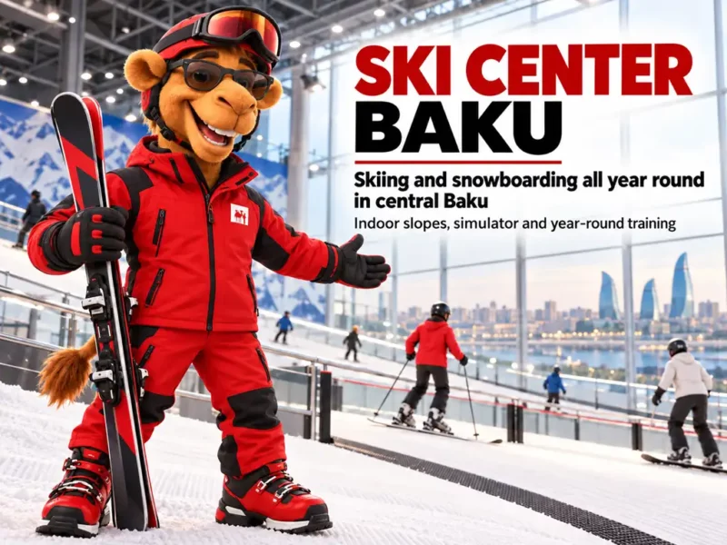 Ski Center Baku: Skiing And Snowboarding All Year Round In Central Baku