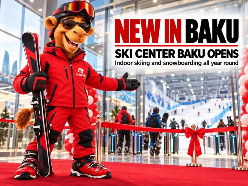 Ski Center Baku Indoor Ski Centre Opens In Baku