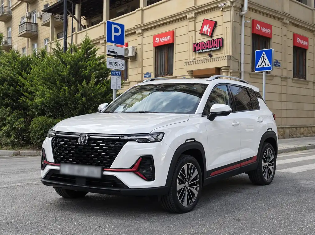 Changan CS35 Plus rental in Baku — turbo power for the highway