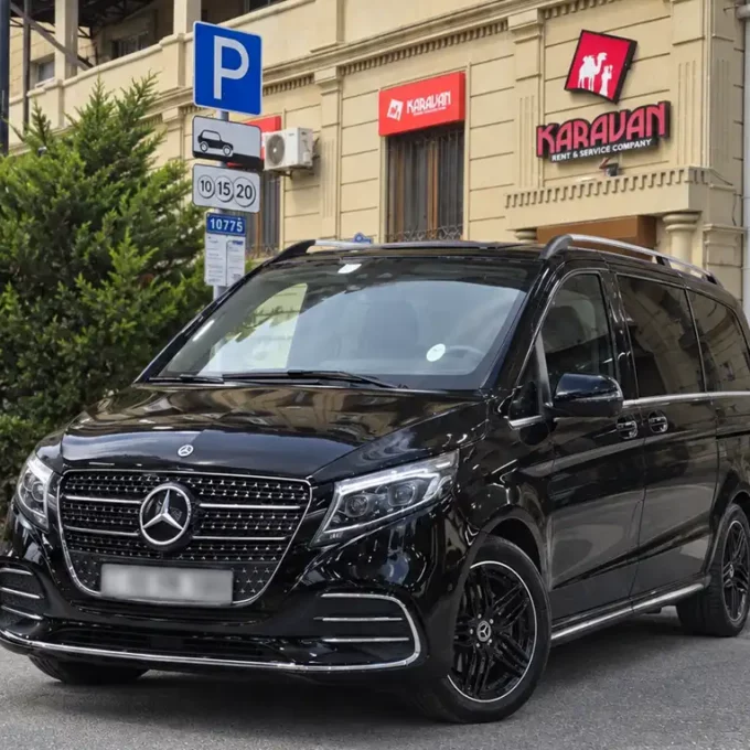 Mercedes-Benz V-Class — The Minivan For Delegations