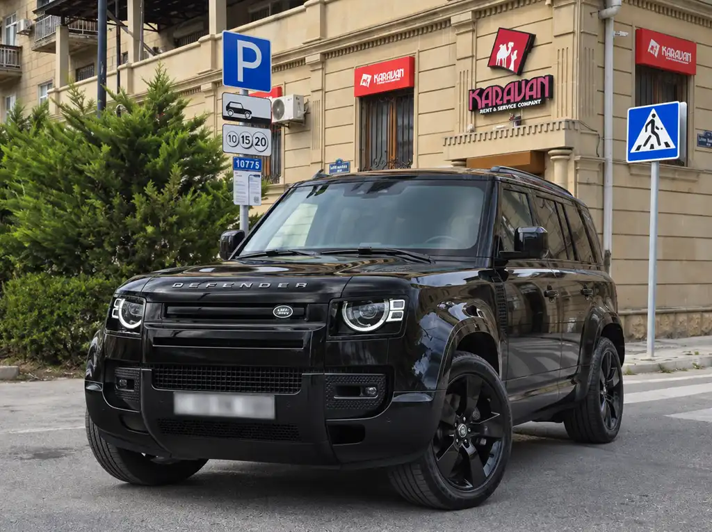 Land Rover Rental in Baku: the Range Rover and Defender Luxury SUVs from Karavan Rent A Car in Baku