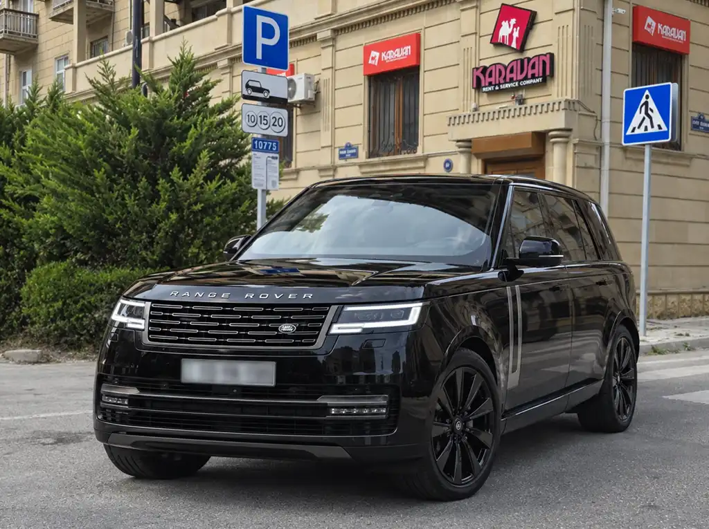 Land Rover rental in Baku: latest and previous-generation Range Rover and Defender P400 from Karavan Rent A Car in Baku. 24/7 delivery, no-deposit option.