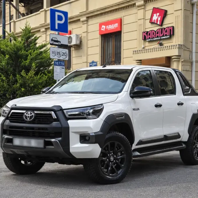 Pickup Truck Rental In Baku And Across Azerbaijan: The Toyota Hilux, Ford Ranger, Mitsubishi L200, Great Wall Poer And Changan Hunter At Karavan Rent A Car In Baku