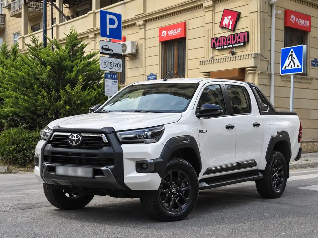 Pickup Truck Rental in Baku and Across Azerbaijan: the Toyota Hilux, Ford Ranger, Mitsubishi L200, Great Wall Poer and Changan Hunter at Karavan Rent A Car in Baku