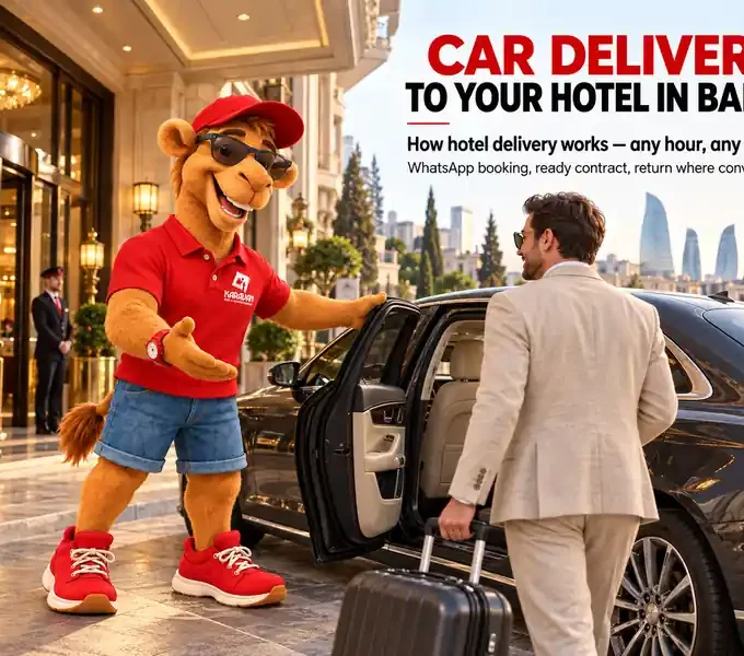 A Car To The Four Seasons, Hilton Or Ritz-Carlton At Any Hour: Karavan Rent A Car In Baku Explains How Hotel Delivery Works