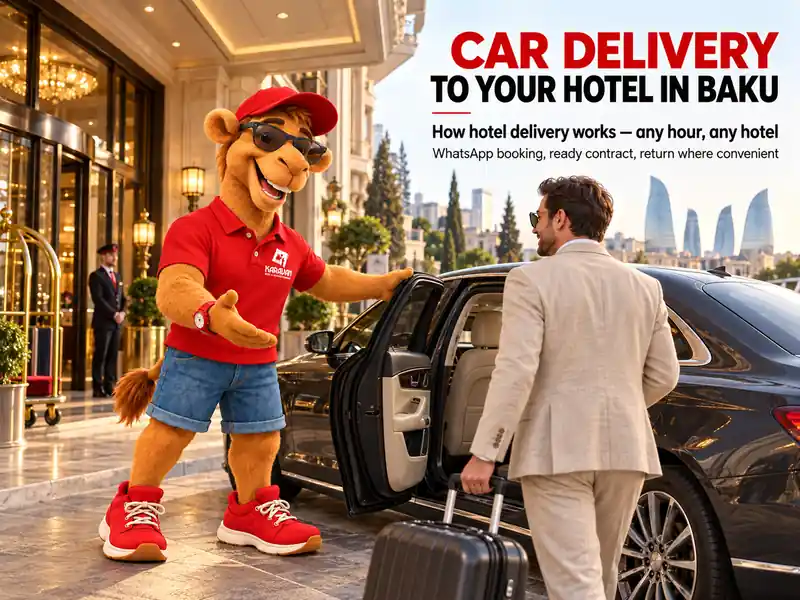 A Car to the Four Seasons, Hilton or Ritz-Carlton at Any Hour: Karavan Rent A Car in Baku Explains How Hotel Delivery Works