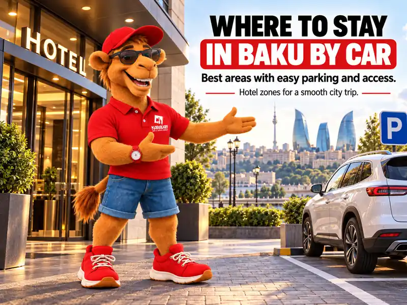 3 Manats To Enter, 5 For Every Hour: Karavan Rent A Car In Baku Explains Why Not To Stay In The Old City With A Car